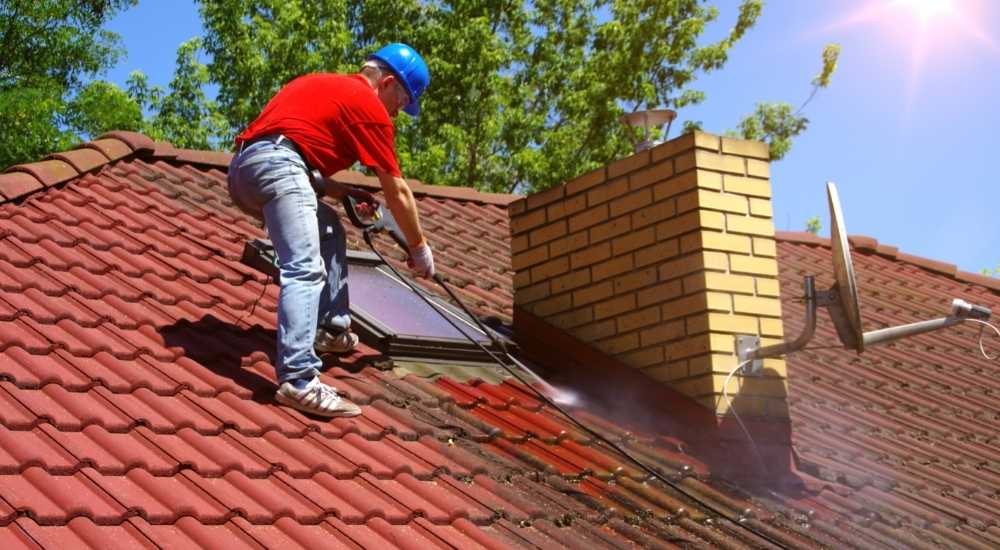 roof pressure cleaning